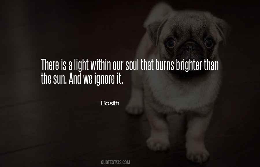 Quotes About The Light Within Us #10712