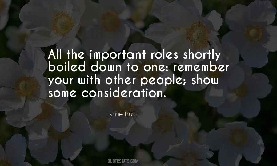 Quotes About Manners And Consideration #1240414