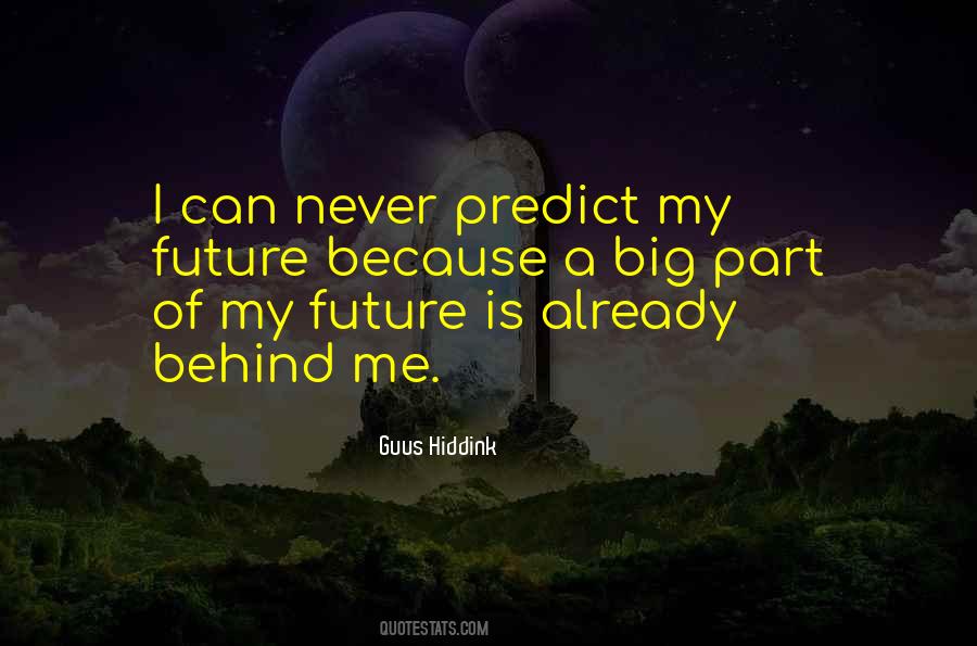 Predict Future Quotes #815931