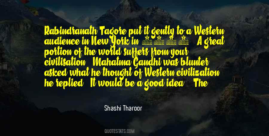 Quotes About Tagore #507835