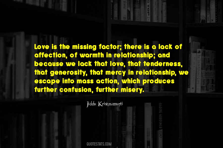 Quotes About Misery And Love #729889