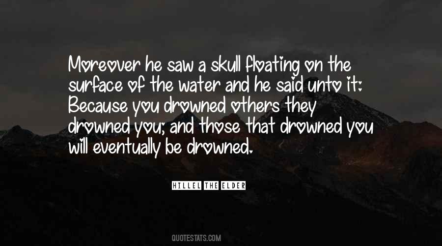 Quotes About Floating In Water #1084678