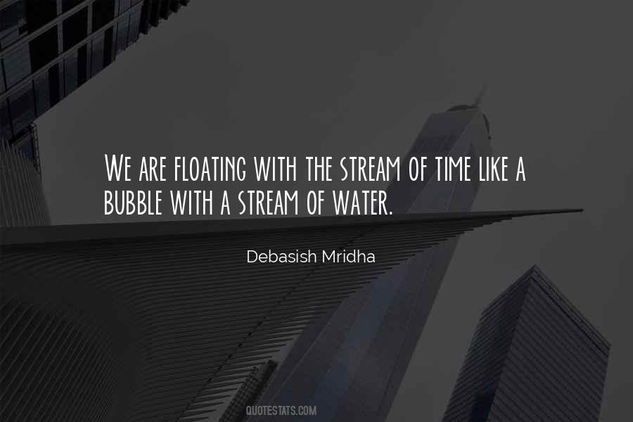 Quotes About Floating In Water #1095998