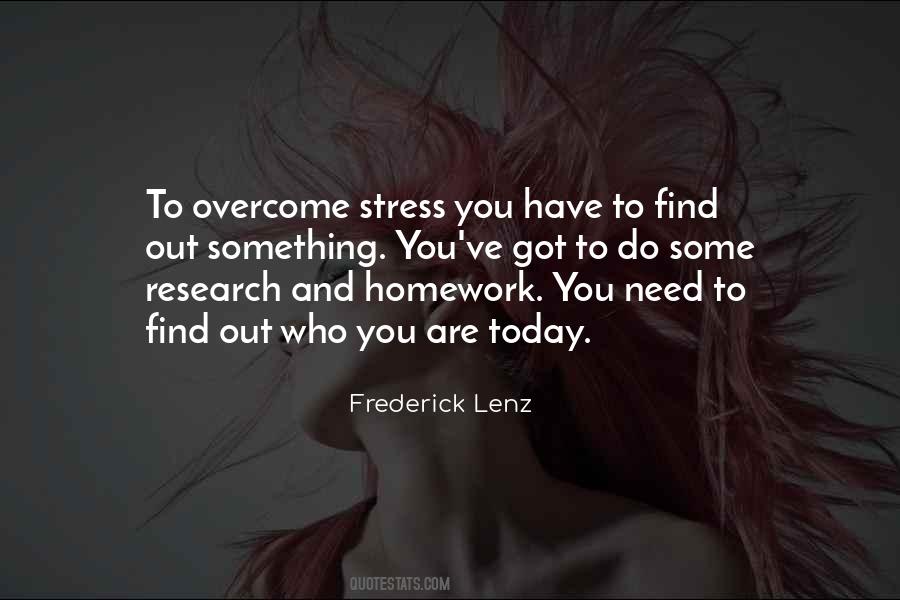 Quotes About Homework Stress #841472