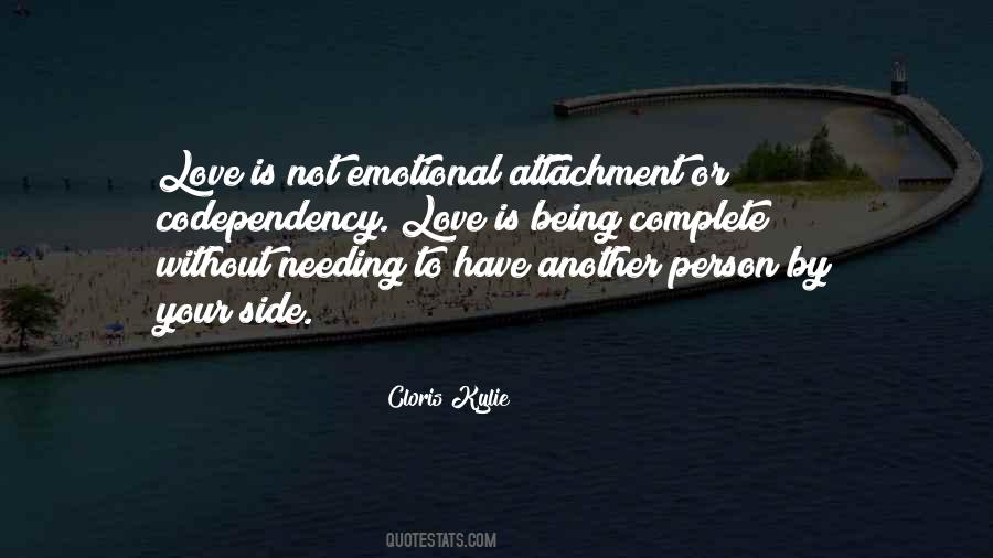 Love Without Attachment Quotes #1524921