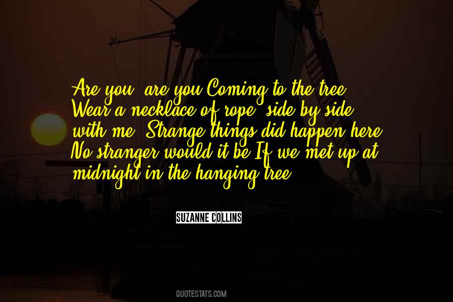 Quotes About Hanging On A Tree #695546