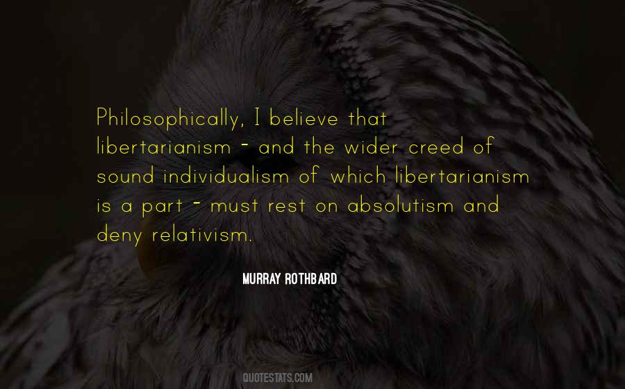 Quotes About Individualism #1063496