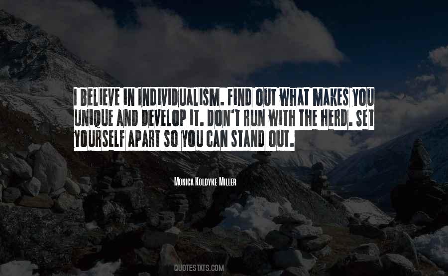 Quotes About Individualism #1268047