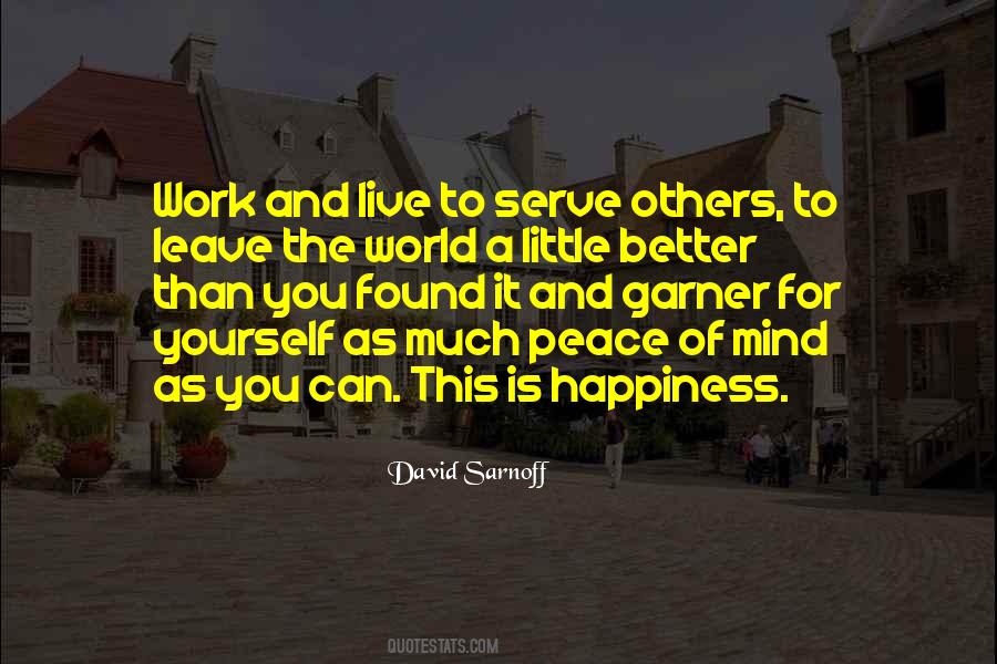 Quotes About Happiness And Peace #119805