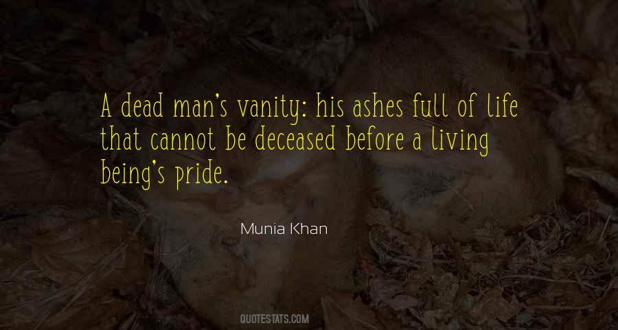 Quotes About A Man's Pride #1063395