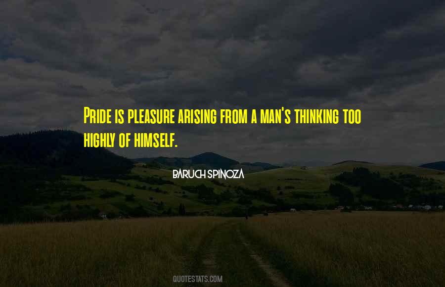 Quotes About A Man's Pride #1404551