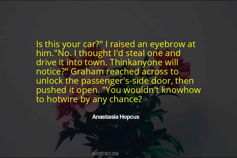 Car Door Quotes #1234341