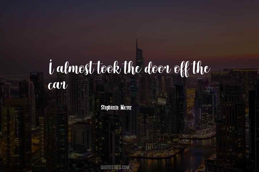 Car Door Quotes #1706506