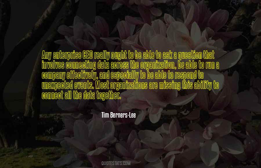 Quotes About The Unexpected Events #1028227