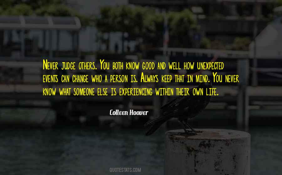 Quotes About The Unexpected Events #630779