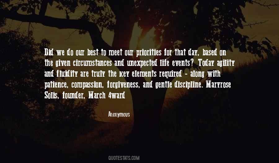 Quotes About The Unexpected Events #854632