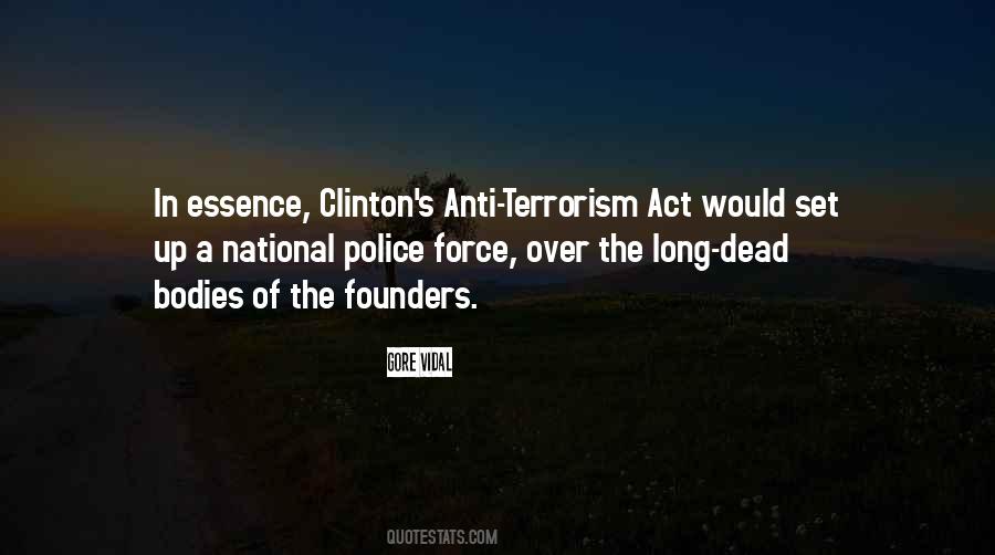 Quotes About Police Force #1352737