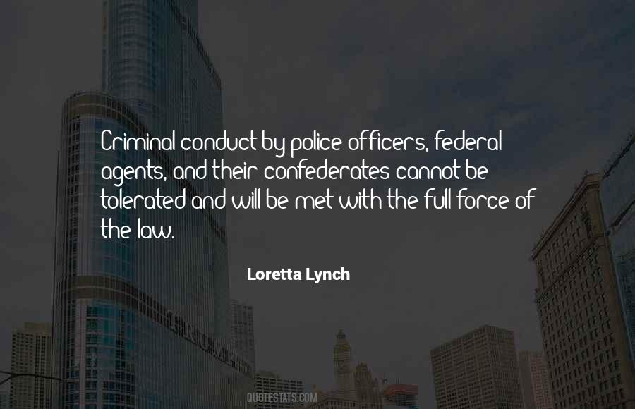 Quotes About Police Force #936677