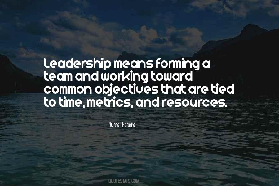 A Leadership Team Quotes #1814234