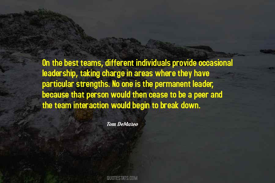 A Leadership Team Quotes #515907