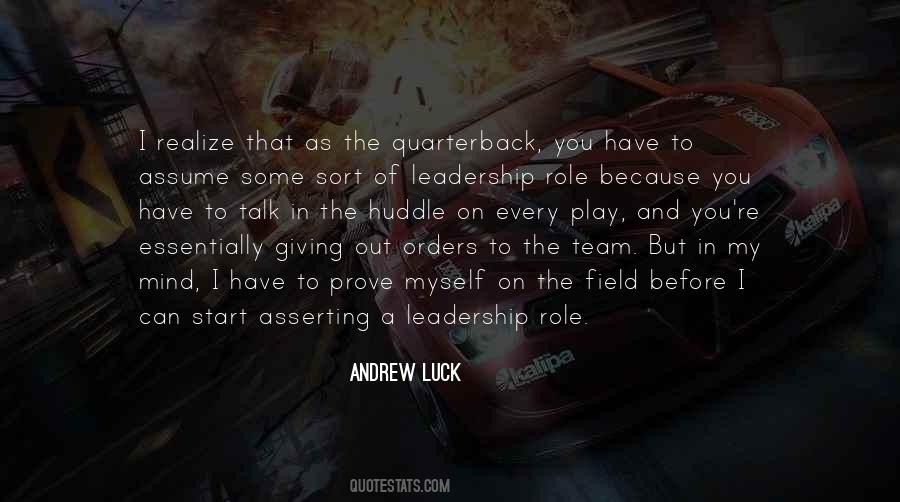 A Leadership Team Quotes #802106