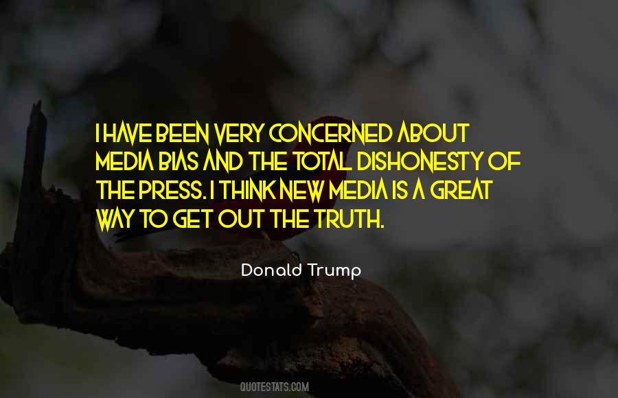 Quotes About Media Bias #1169885