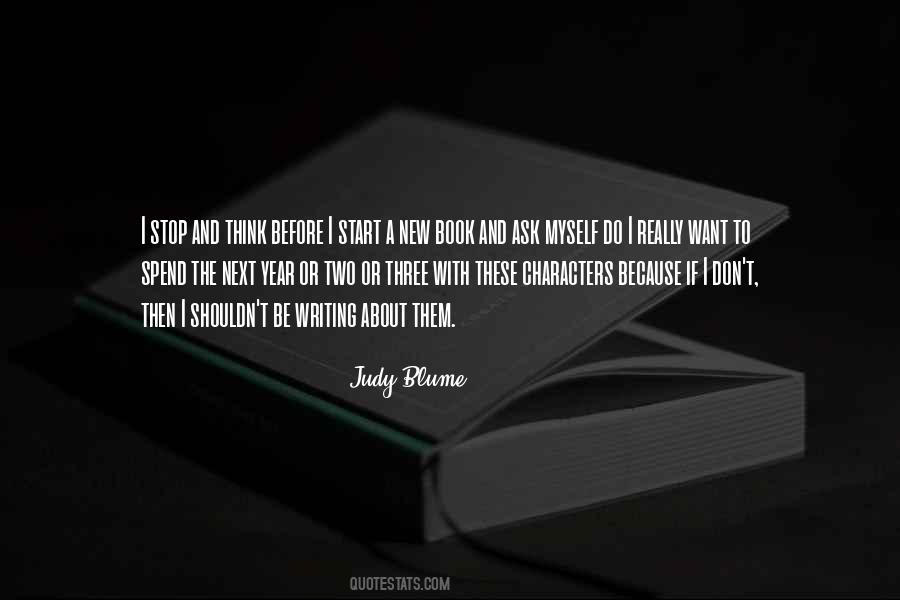 Judy Blume Book Quotes #1533843