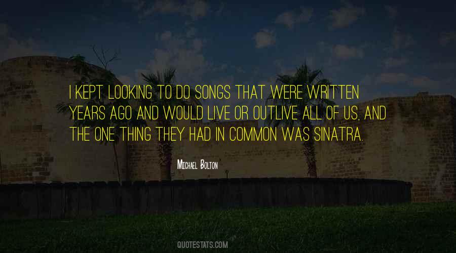 Quotes About Sinatra #1142332