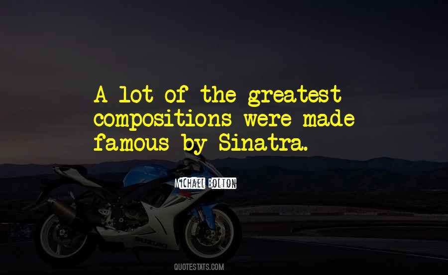 Quotes About Sinatra #1491542