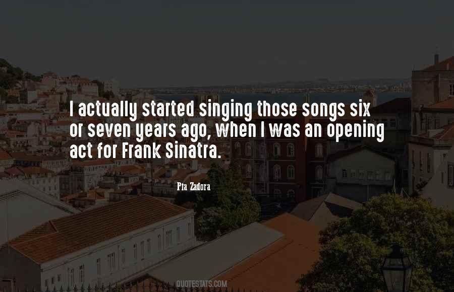 Quotes About Sinatra #905343