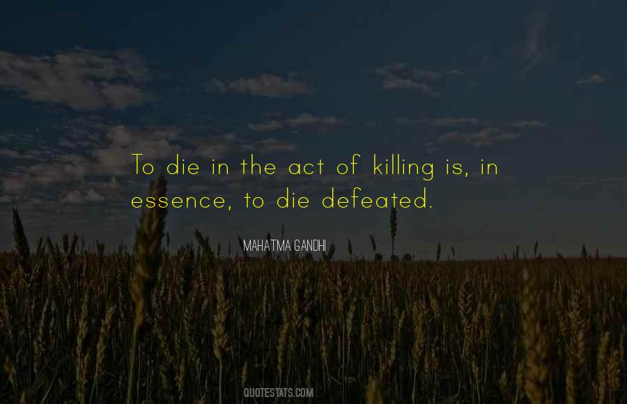 Quotes About Death By Gandhi #1266114