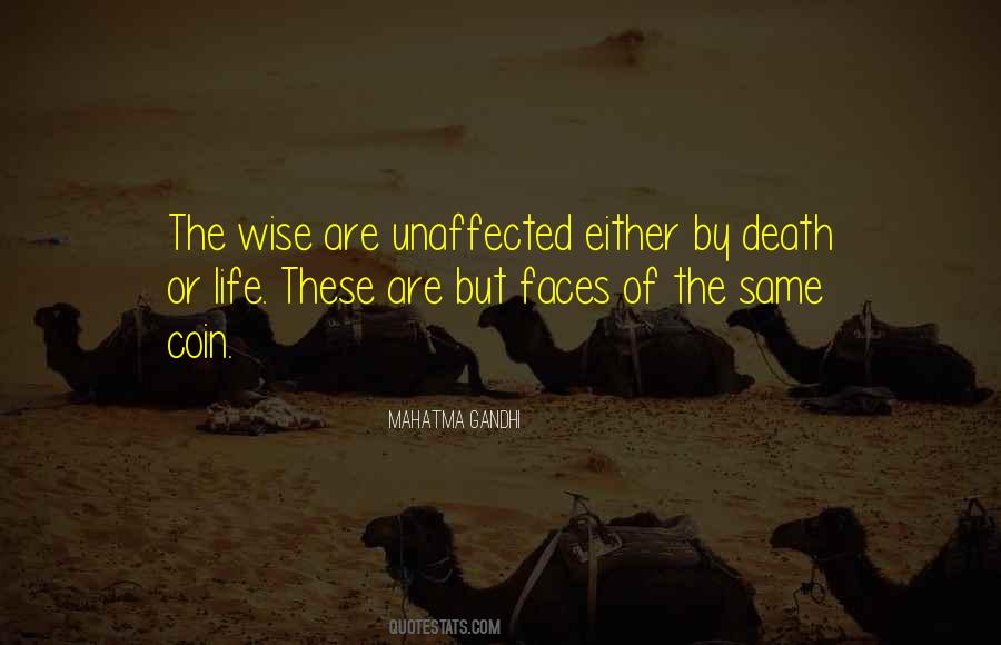 Quotes About Death By Gandhi #135498