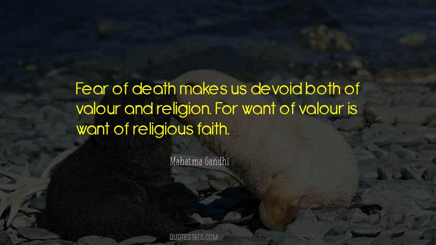 Quotes About Death By Gandhi #1367012