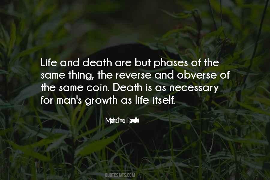 Quotes About Death By Gandhi #226427