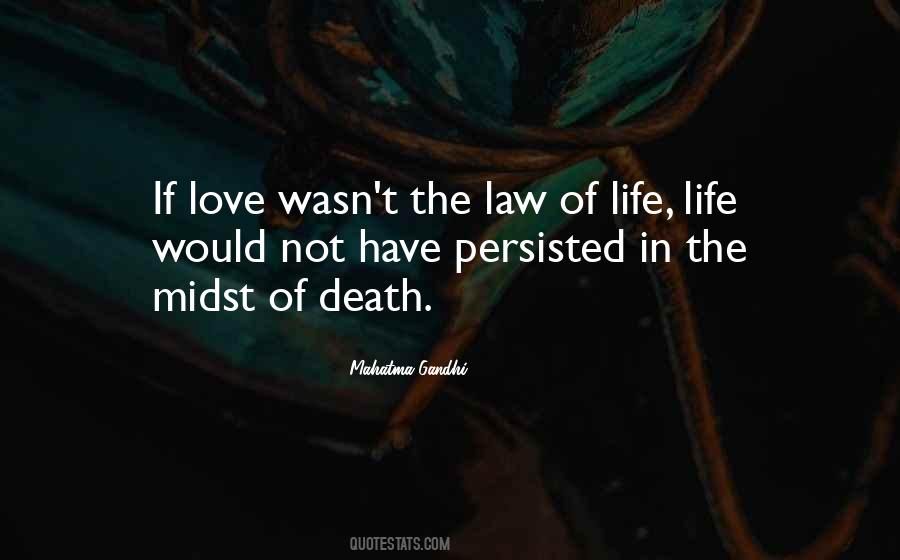 Quotes About Death By Gandhi #364047