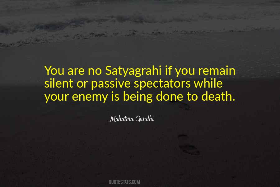 Quotes About Death By Gandhi #459656