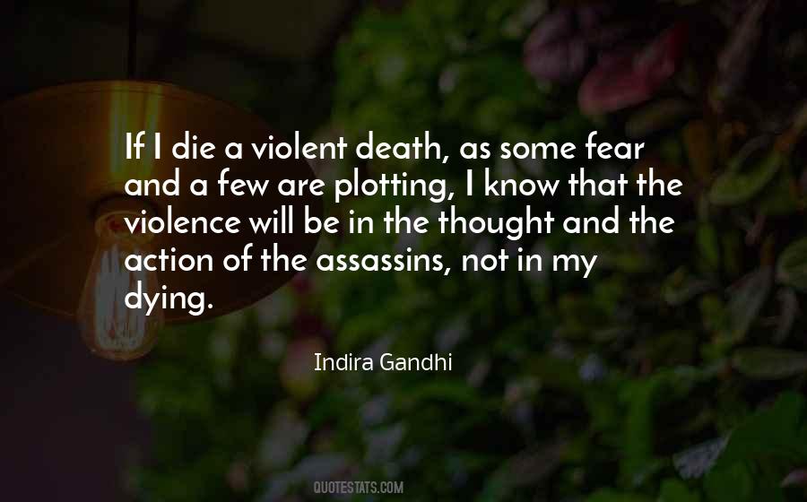 Quotes About Death By Gandhi #517295