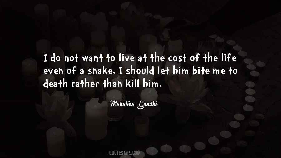 Quotes About Death By Gandhi #777851