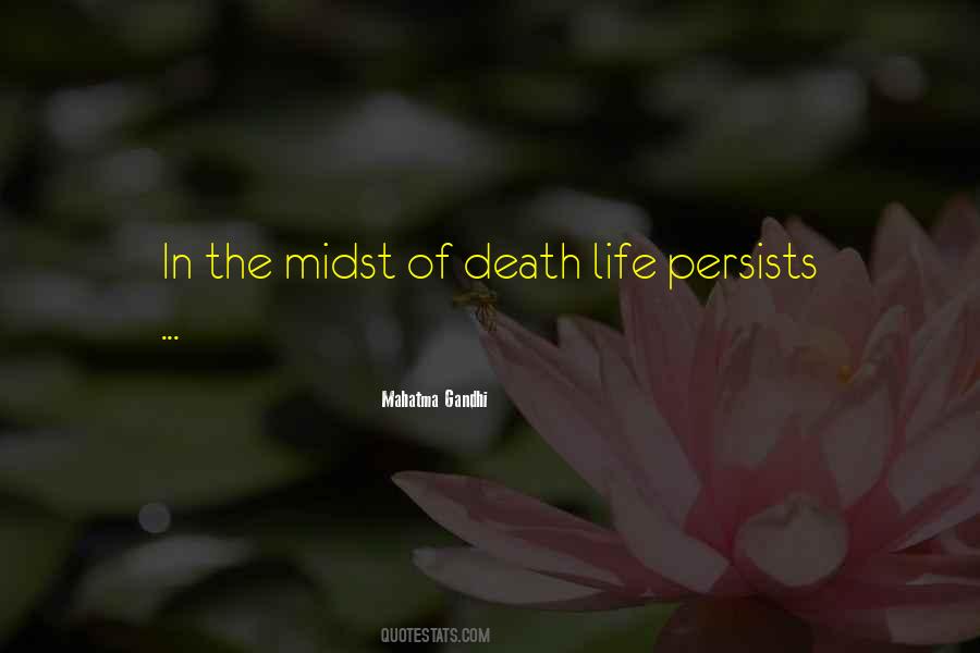 Quotes About Death By Gandhi #955560