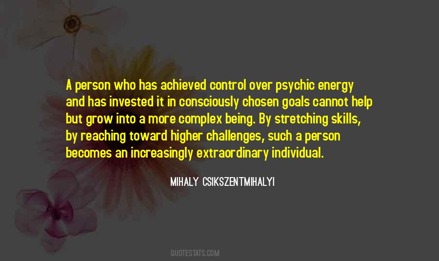 Individual Goals Quotes #1270769