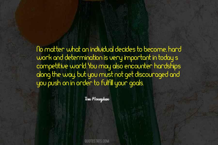 Individual Goals Quotes #1658621