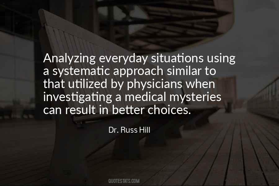 Systematic Approach Quotes #1078881