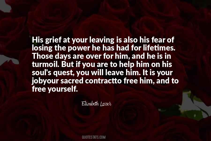 Quotes About Fear Of Losing You #1202915