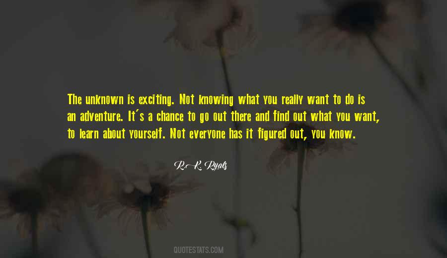 Quotes About Knowing What You Want To Do #978942