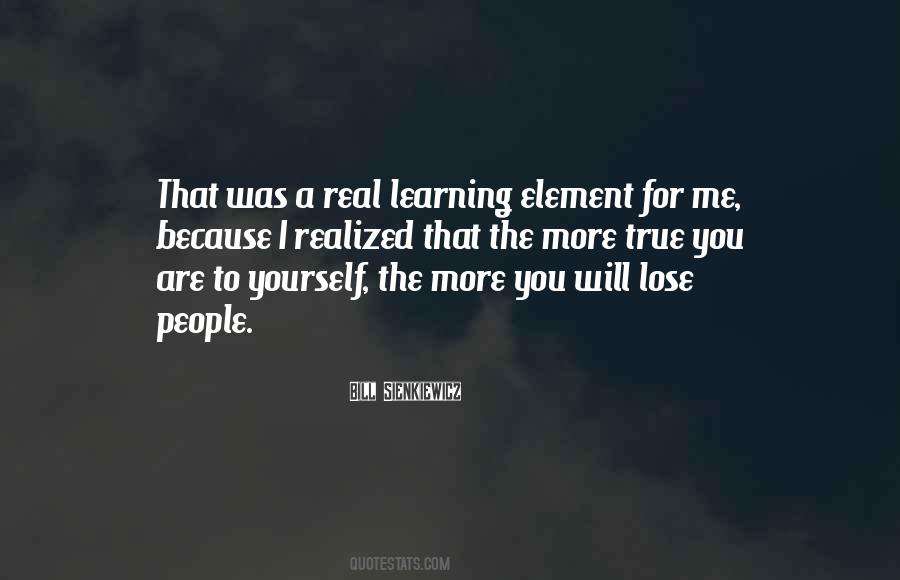 Quotes About Learning To Lose #1046187