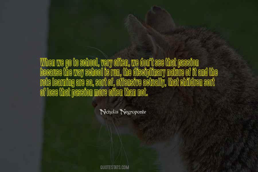 Quotes About Learning To Lose #272388