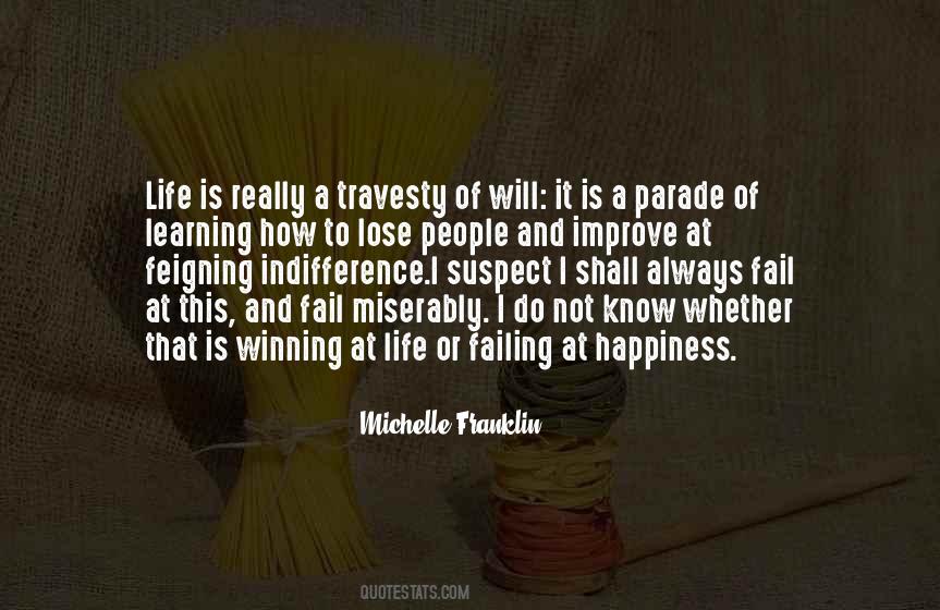 Quotes About Learning To Lose #801869
