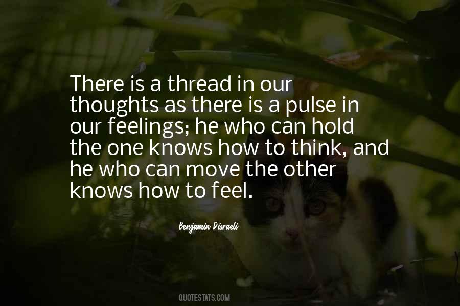 Quotes About Thinking Of Others Feelings #149476