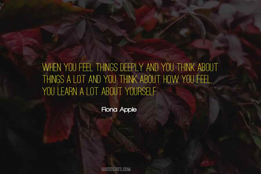 Quotes About Thinking Of Others Feelings #50599