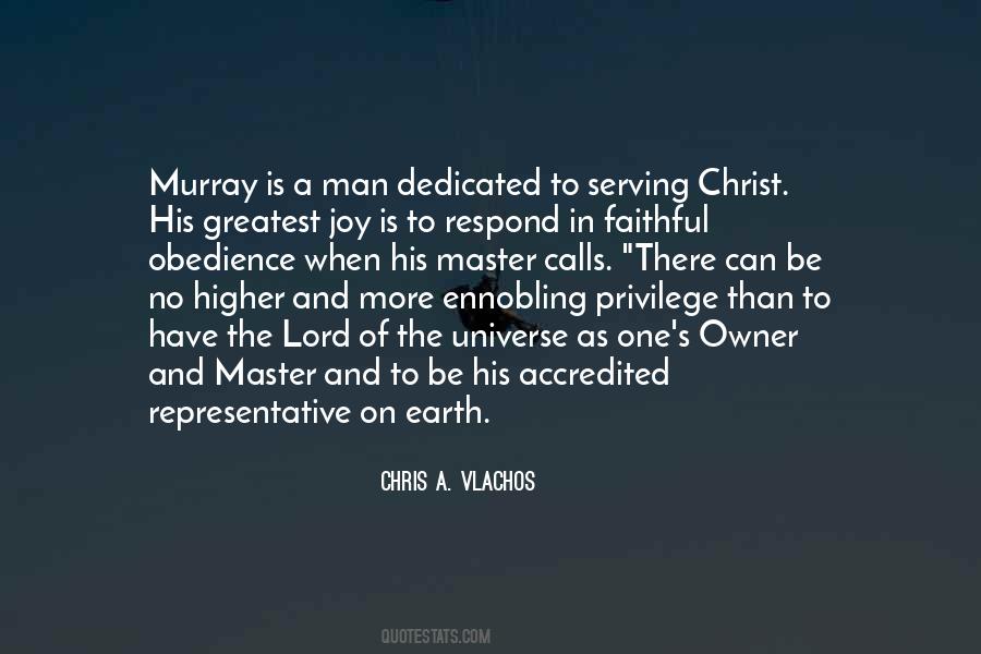 Quotes About Serving Christ #1118770